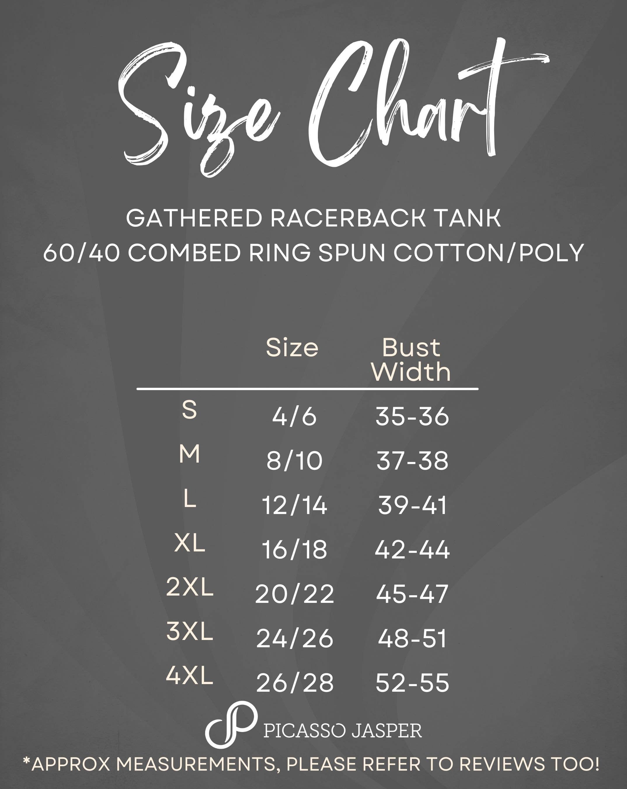 Grey Tank Top: Live with Intention, Gathered Racerback Shirt