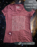 Pink Goddess Tee: V-Neck Shirt