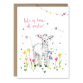 Lamb Easter Card