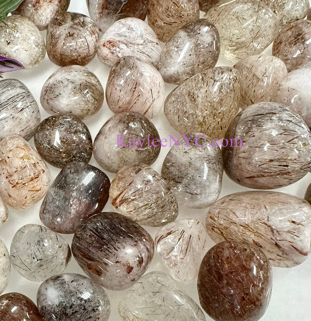 Rutilated Quartz Tumble Healing Energy