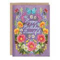 Prairie Flowers Birthday Card