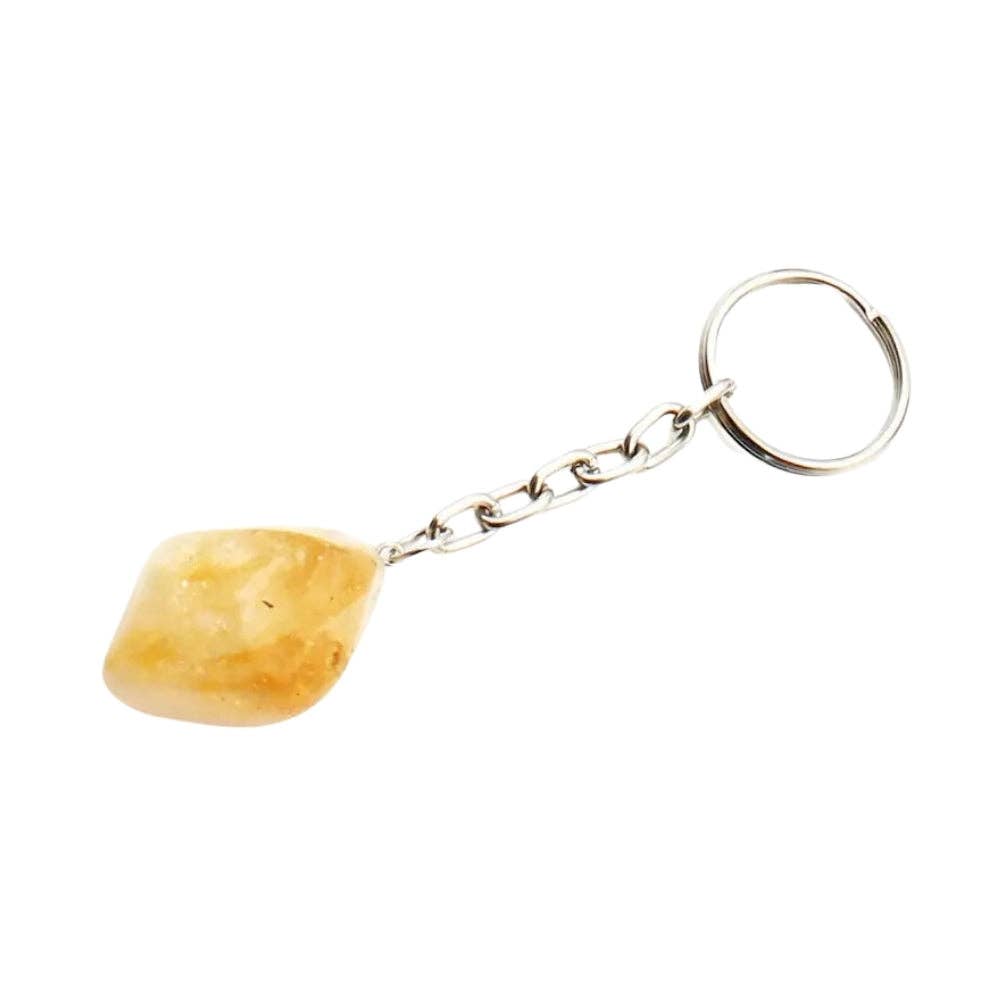 Keychain - Tumbled Citrine