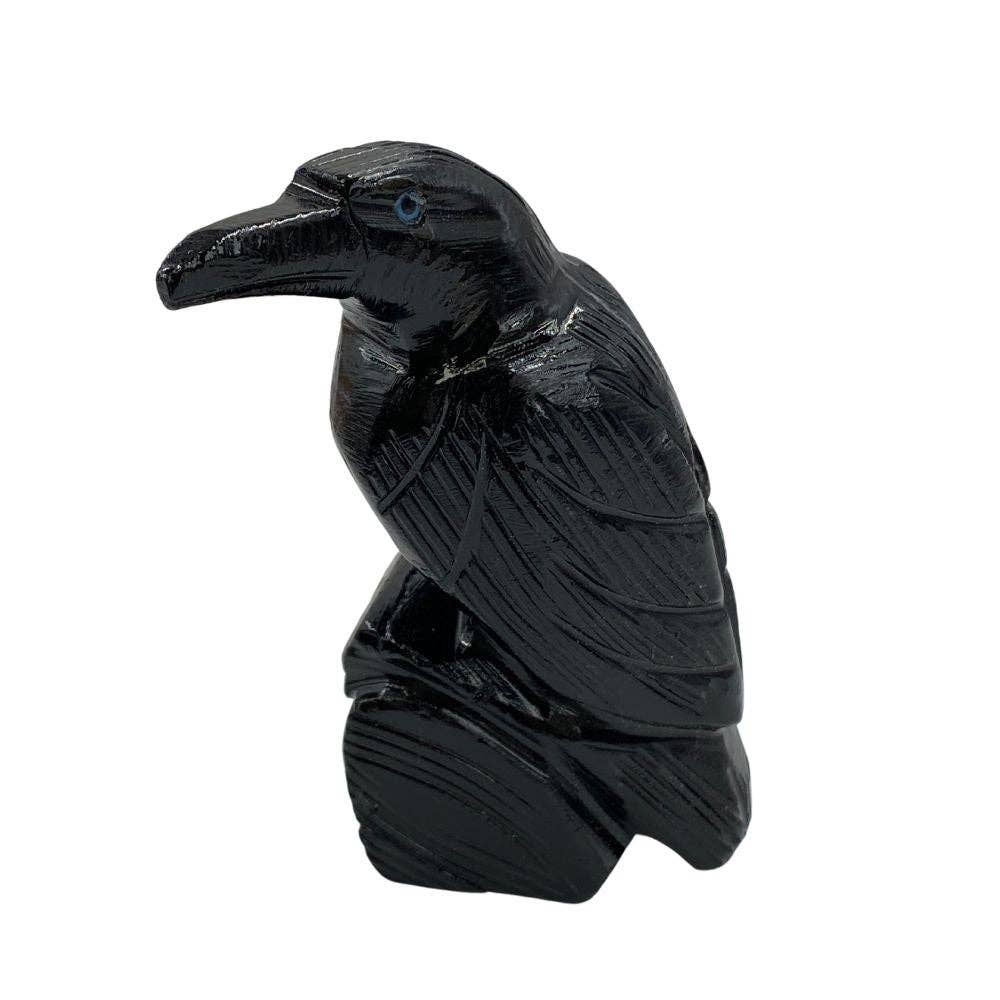 Black Onyx Raven Animal