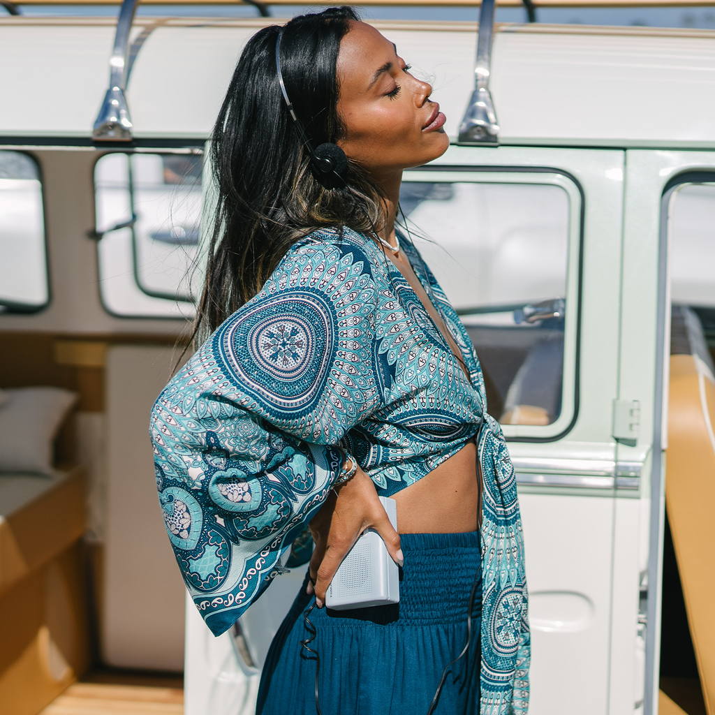 Sayulita Mandala Daydreamer Yoga Wrap Top