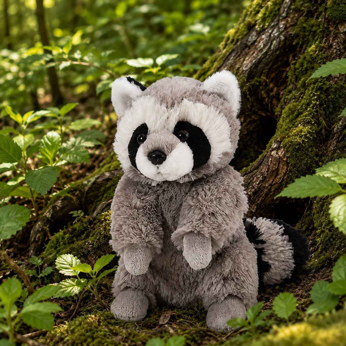 CK-Mini Raccoon Stuffed Animal 8"