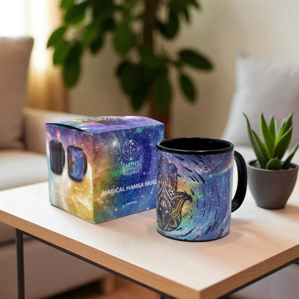 Color Changing Mug - Hamsa Hand