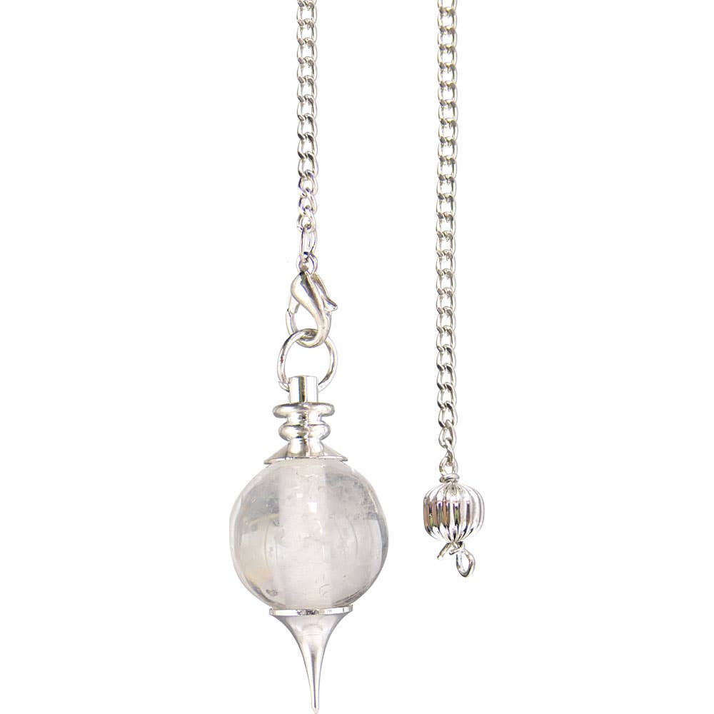 Clear Quartz Sephoroton Pendulum