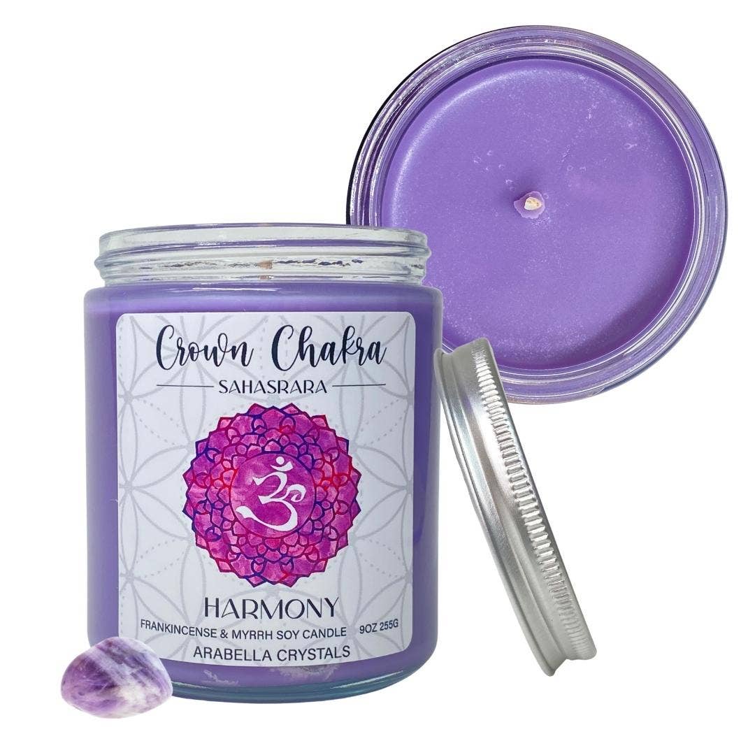 Crown Chakra Candle Purple Harmony