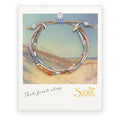 Mixed Media Bracelet - Inspiration/Red Aventurine/Gold