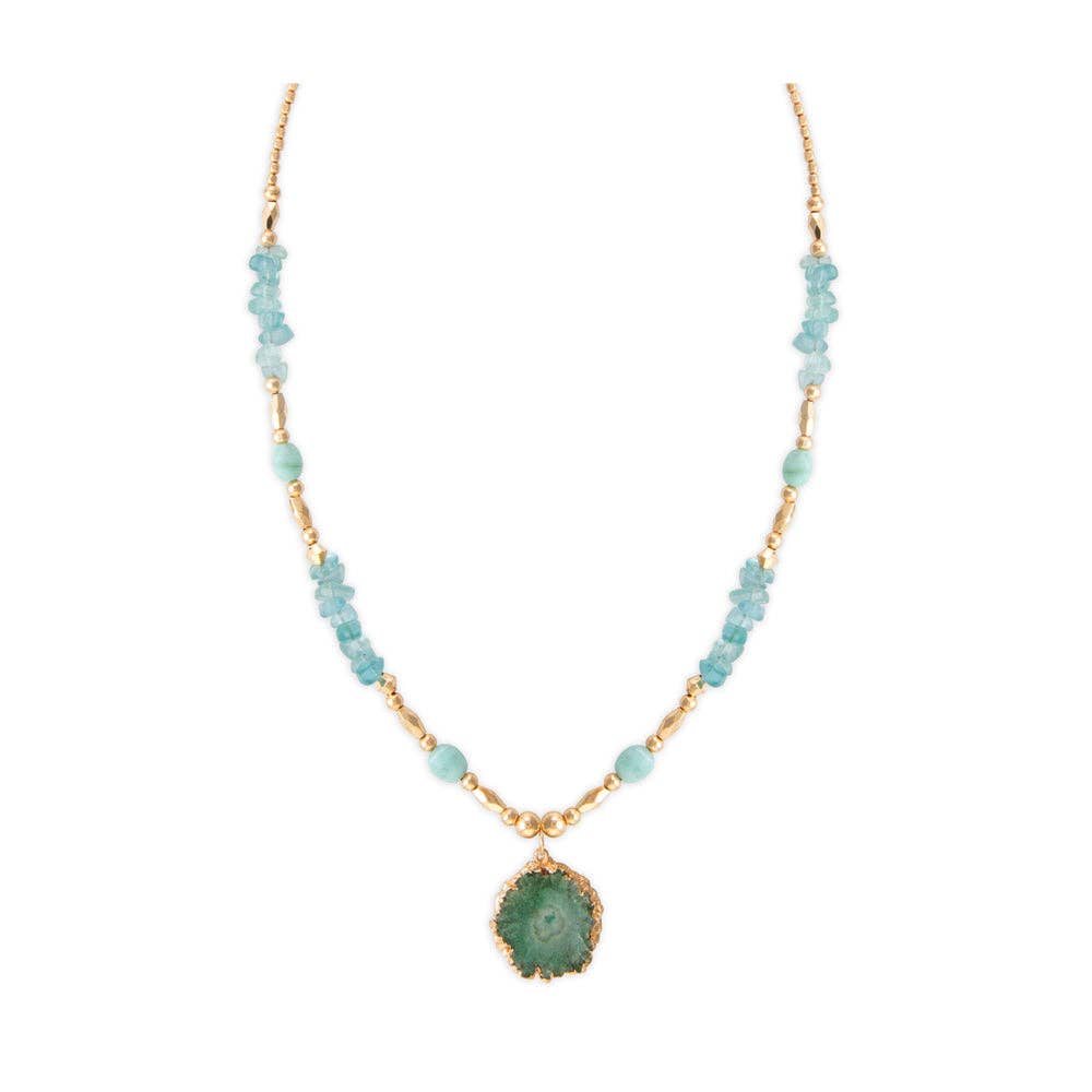 JOYFUL Quartz Beaded Necklace