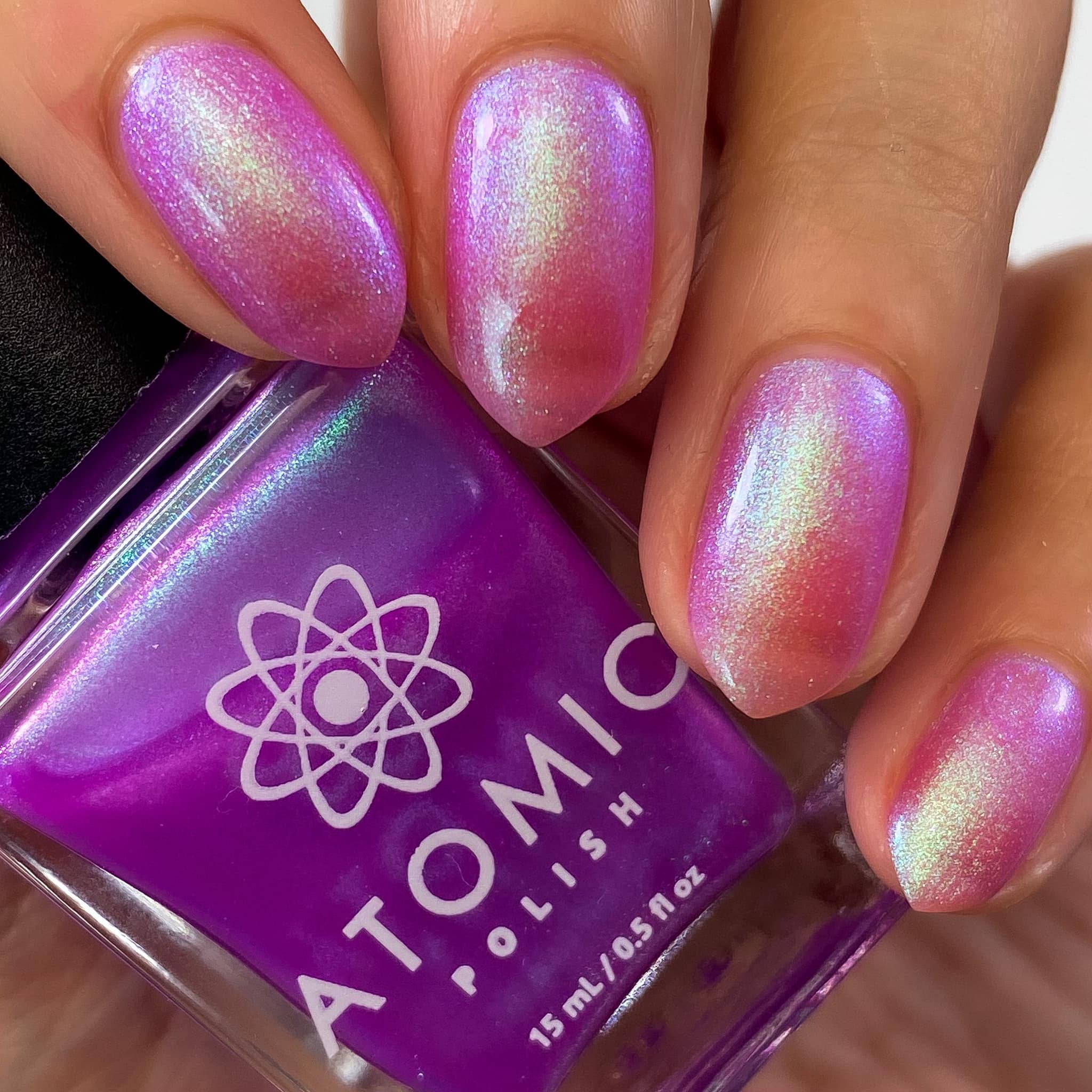 Amethyst Sparkle Color Shifting Nail Polish