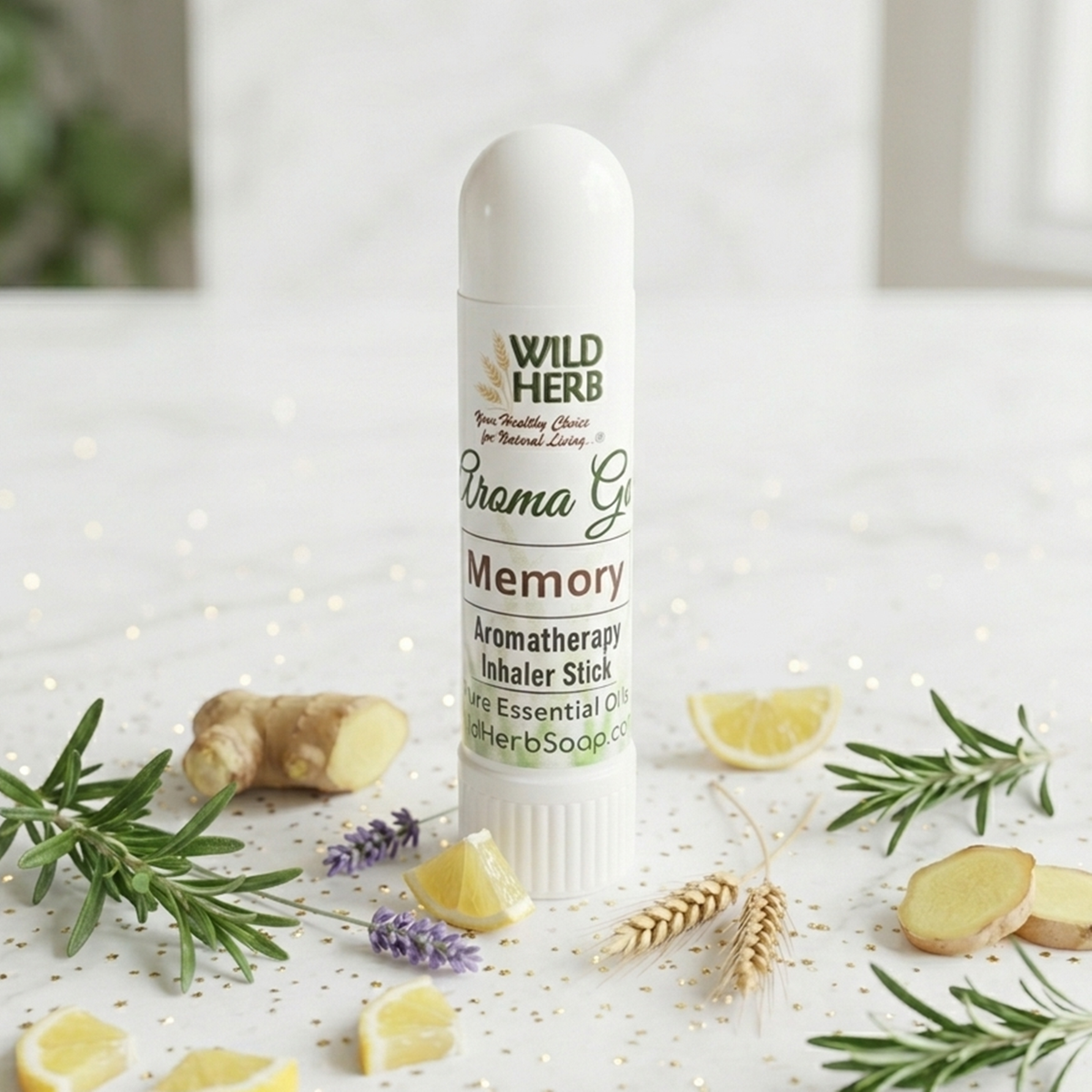 Memory Pure Essential Oil Blend Nasal Inhaler | Aromatherapy