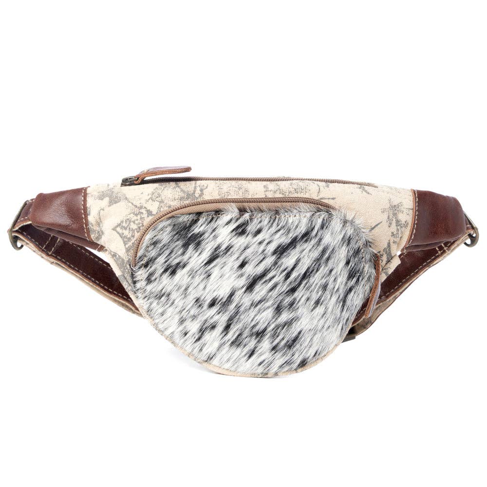 Impression Leather Hairon Fanny Pack
