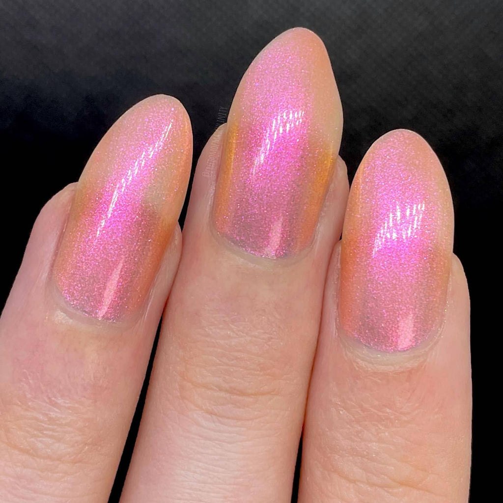 Citrine Sparkle Color Shifting Nail Polish