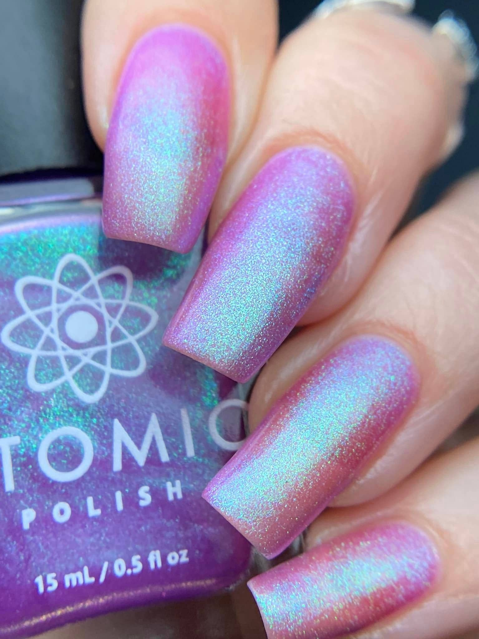 Amethyst Sparkle Color Shifting Nail Polish