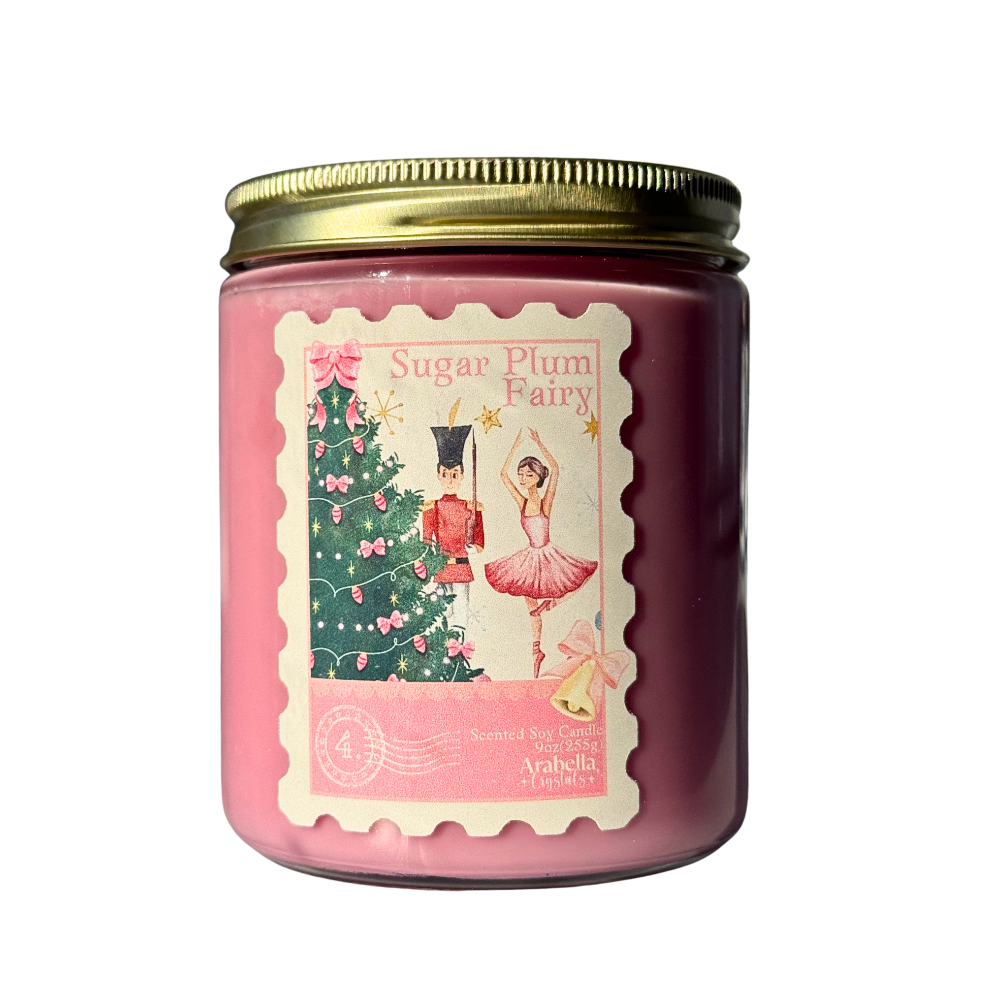Sugar Plum Fairy Soy Holiday Candle