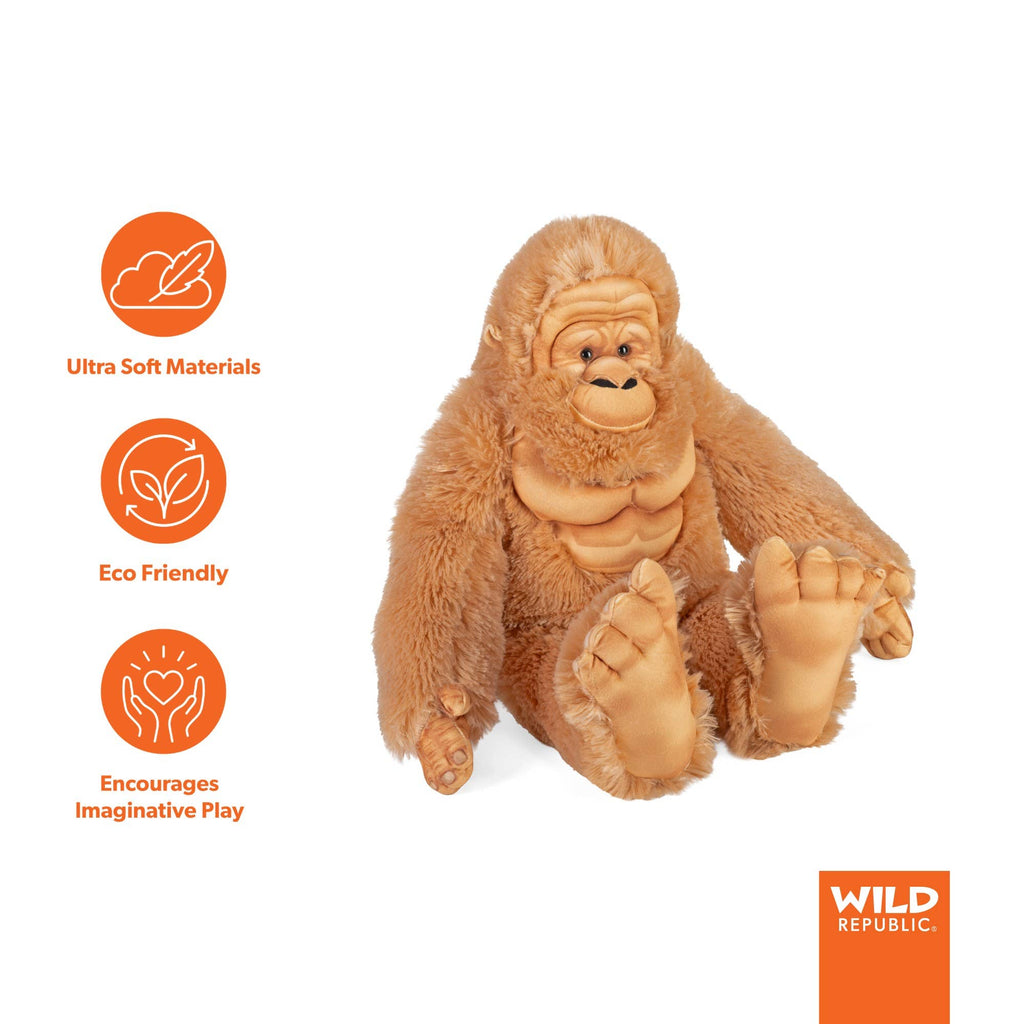 Artist Bigfoot Stuffed Animal 15"