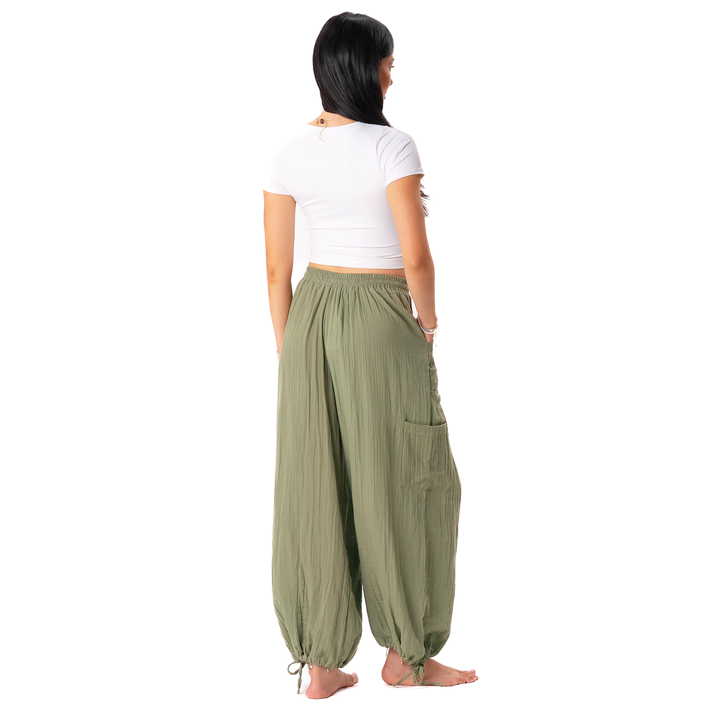 Seagrass Green Adventure Cargo Pants
