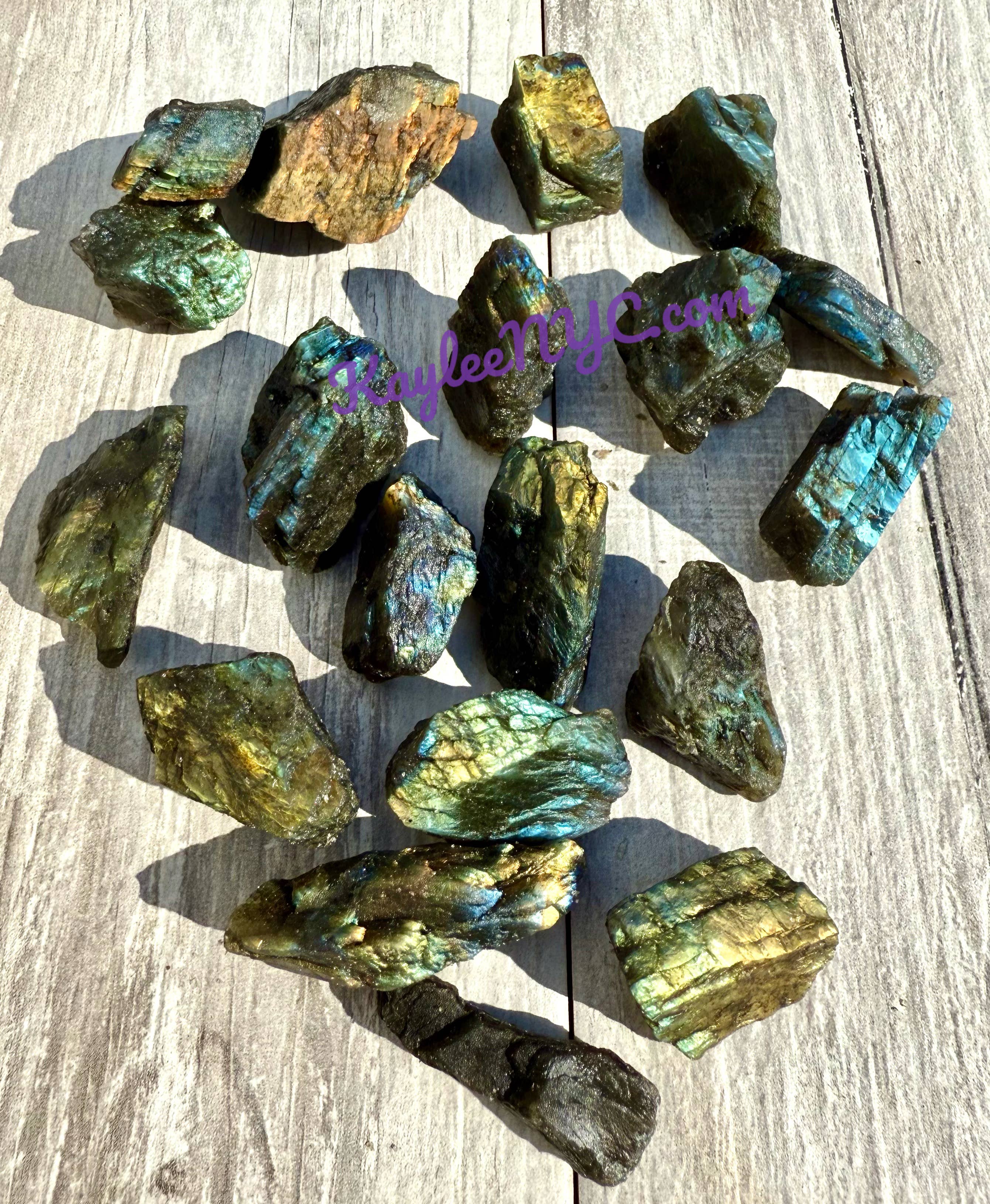 Raw Labradorite Natural Crystal