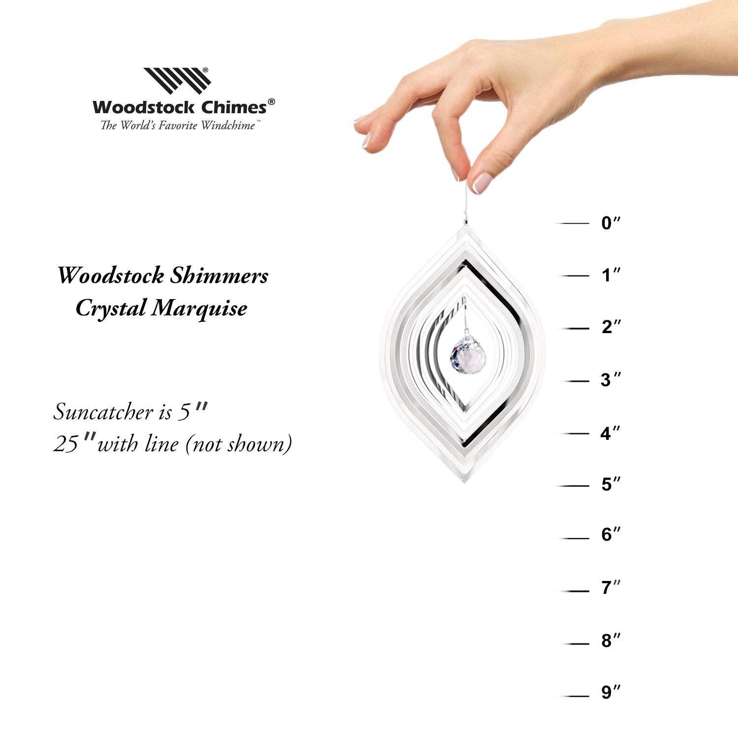 Woodstock Shimmers™ - Crystal, Marquise