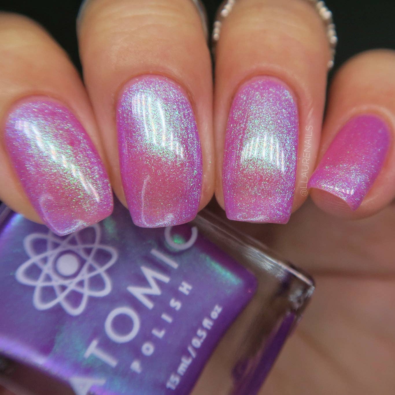 Amethyst Sparkle Color Shifting Nail Polish