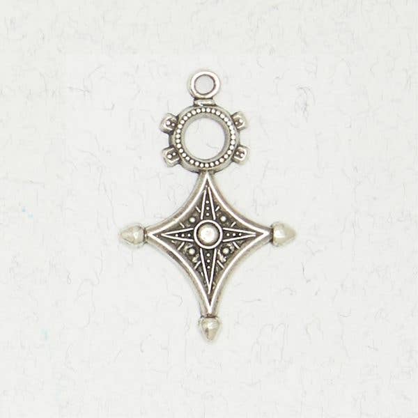 LOGOS- Ancient Cross Pewter Pendant Necklace – Tuareg Cross