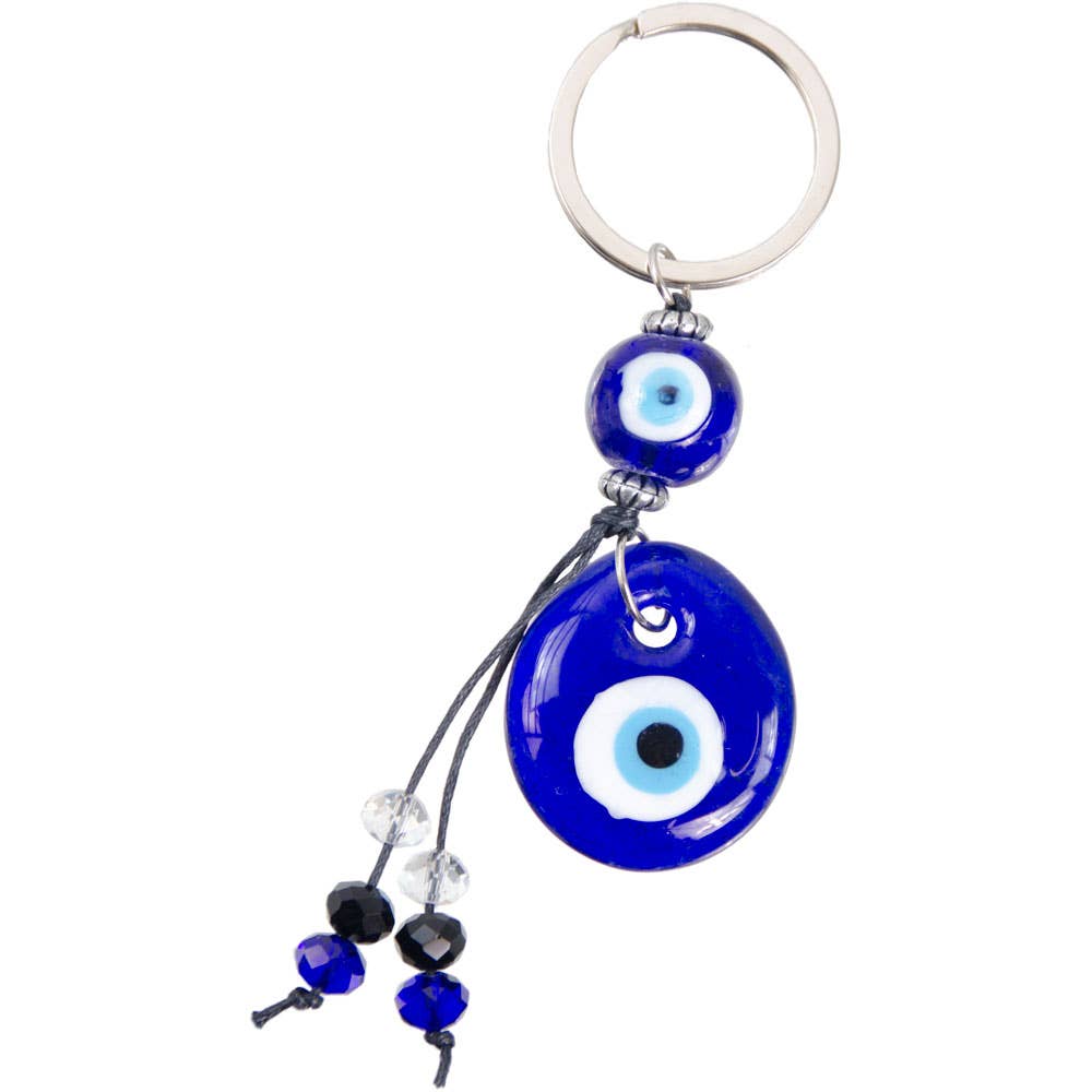 Key Chain: Evil Eye Talisman - Round