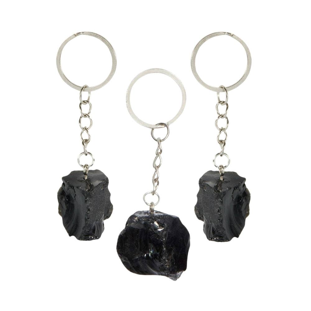 Keychain - Raw Obsidian
