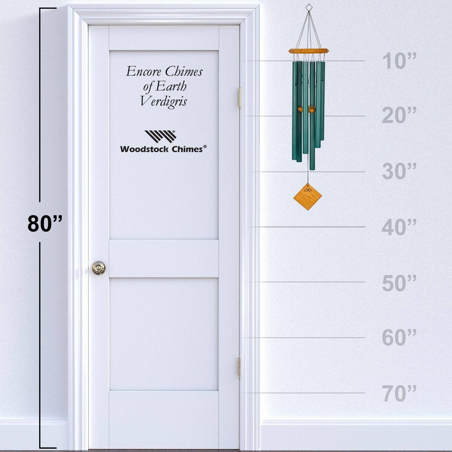 Windchimes: Chimes of Earth™ - Verdigris