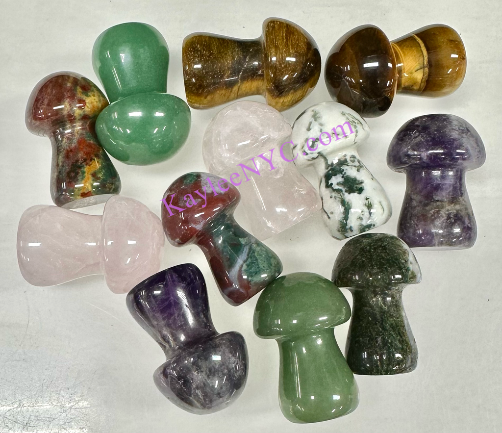 Crystal Mushrooms 3.5cm Crystal Healing