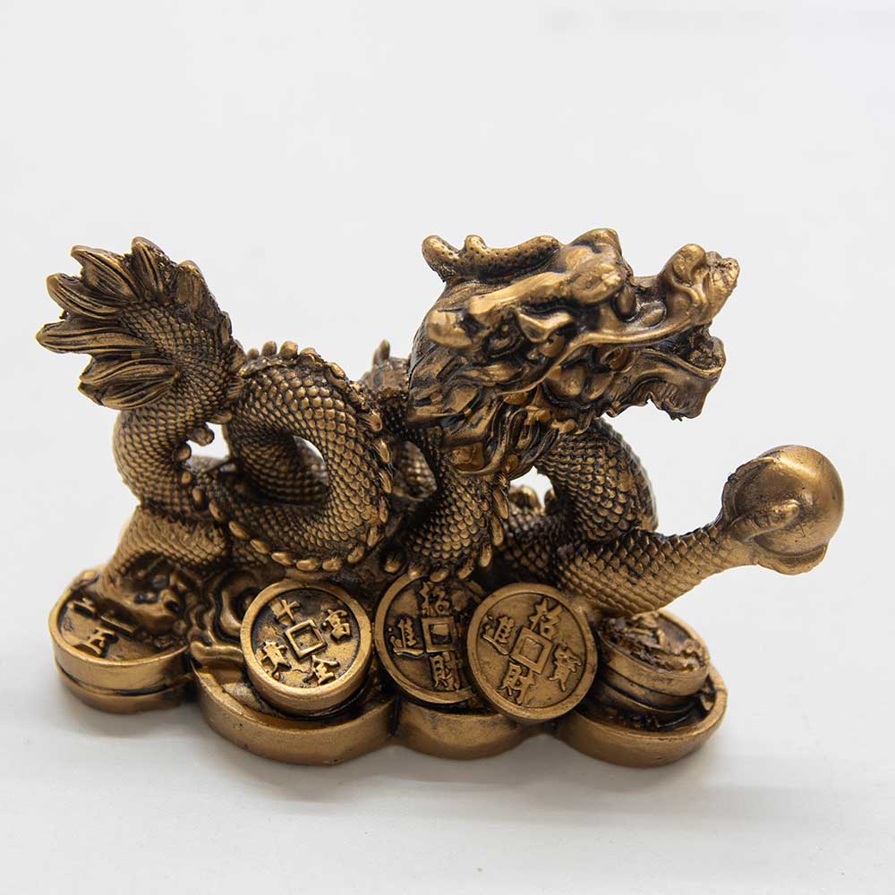 Feng Shui Money Dragon Statue