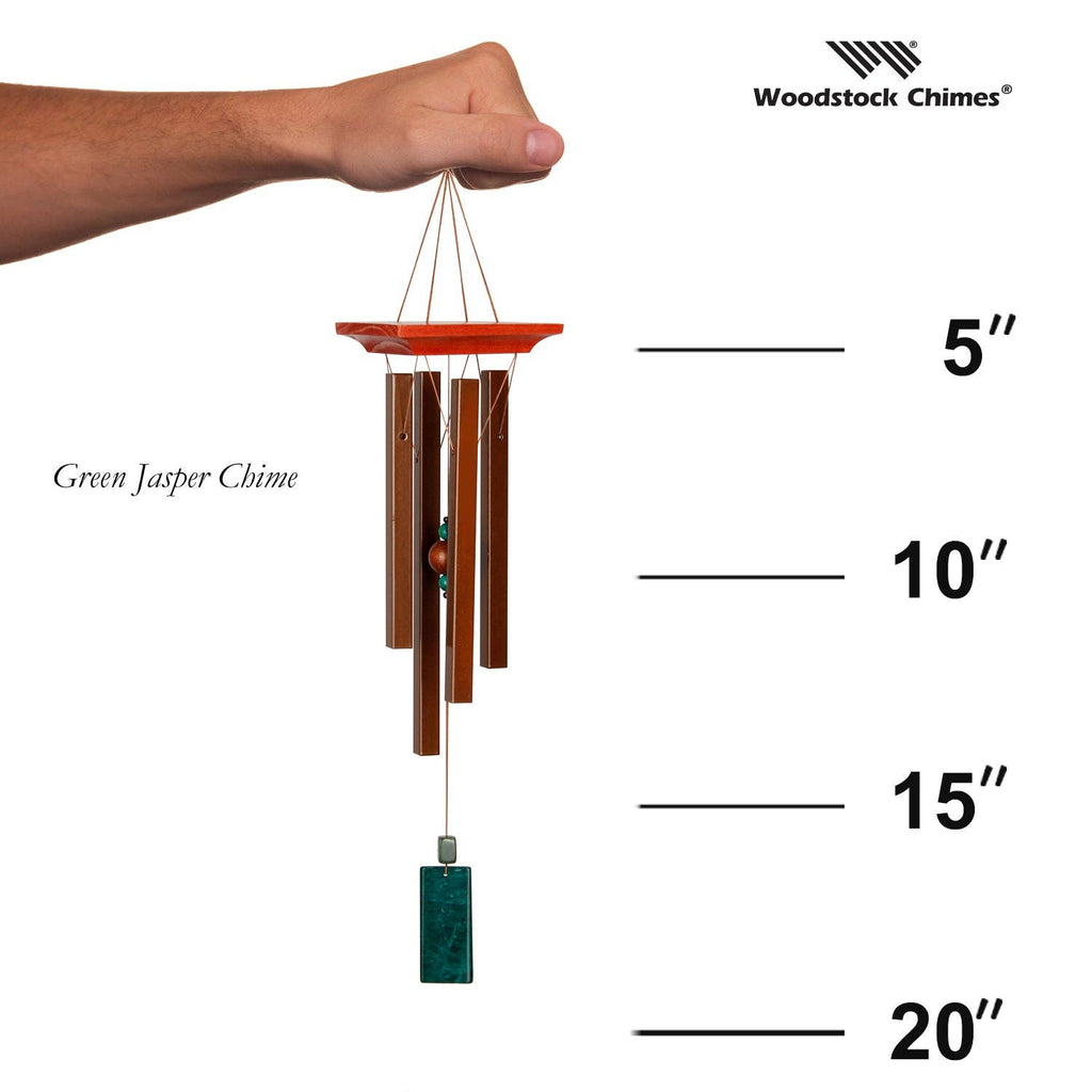 Windchimes: Green Jasper Chime™
