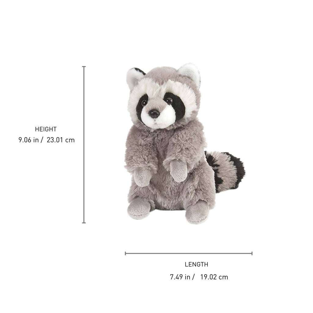 CK-Mini Raccoon Stuffed Animal 8"