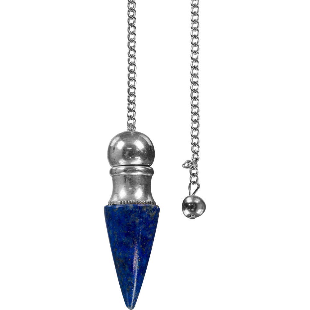 Lapis Lazuli Chambered Pendulum