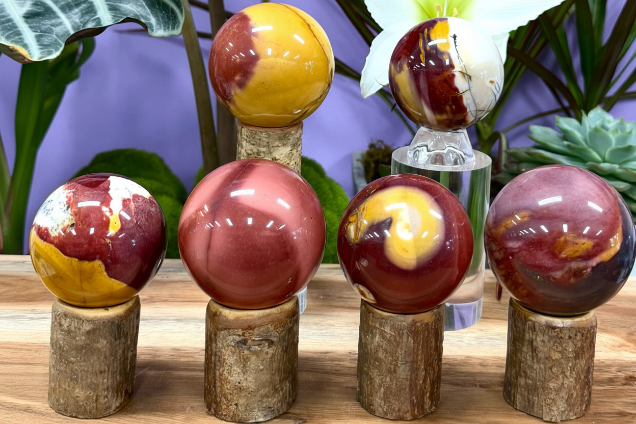 Mookite Jasper Crystal Sphere