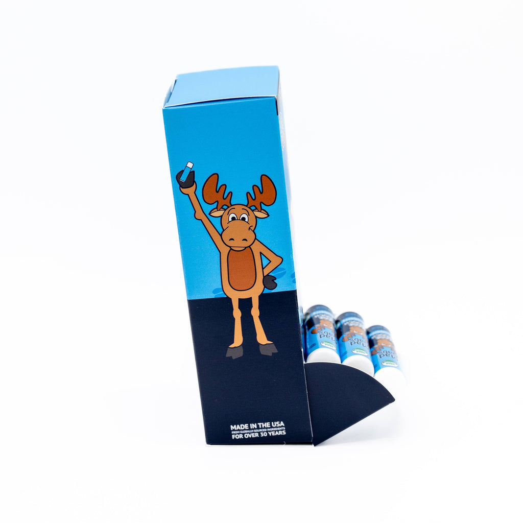 Organic Moose Smooch Blueberry Lip Balm POP