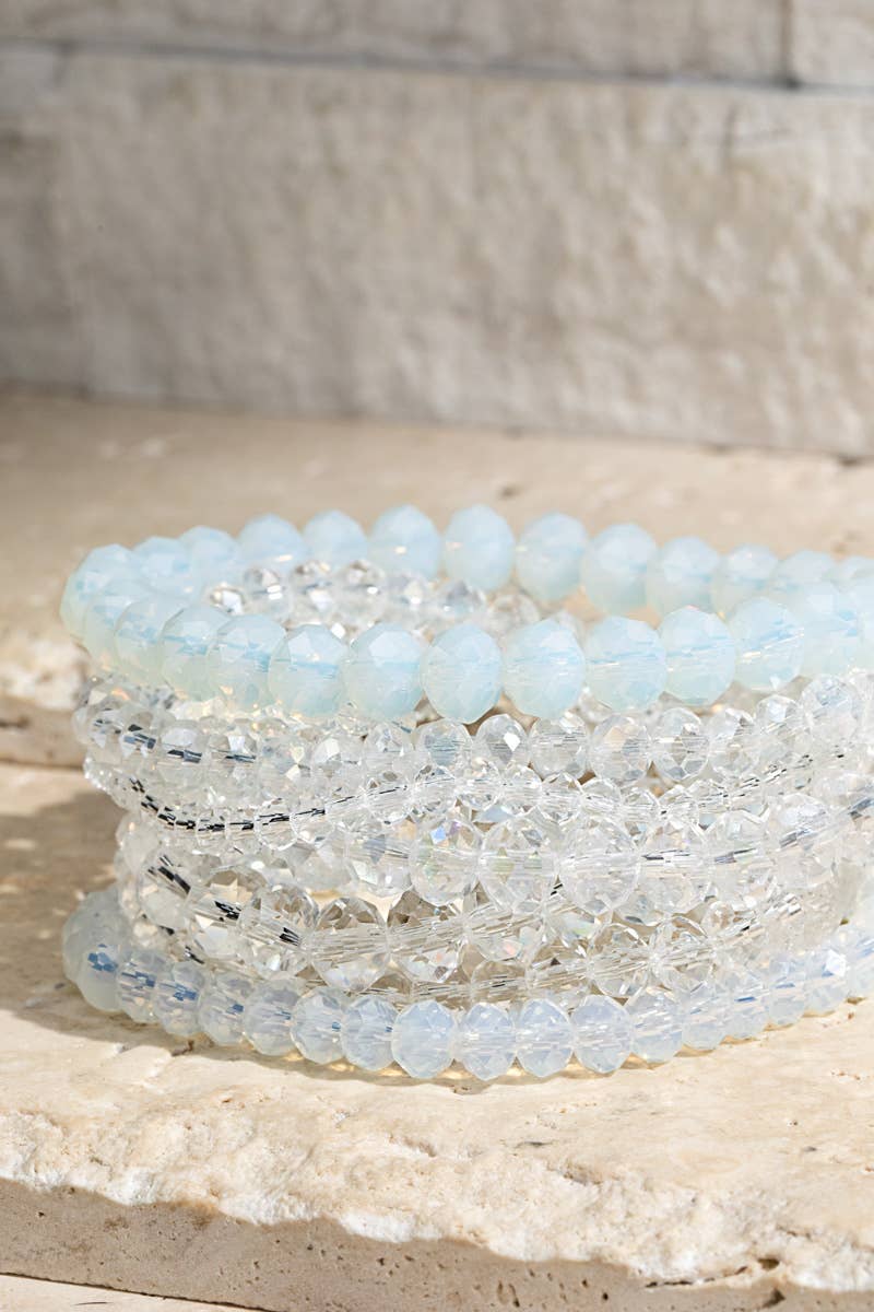 Mix N Match: Single Glass Bead Bracelet