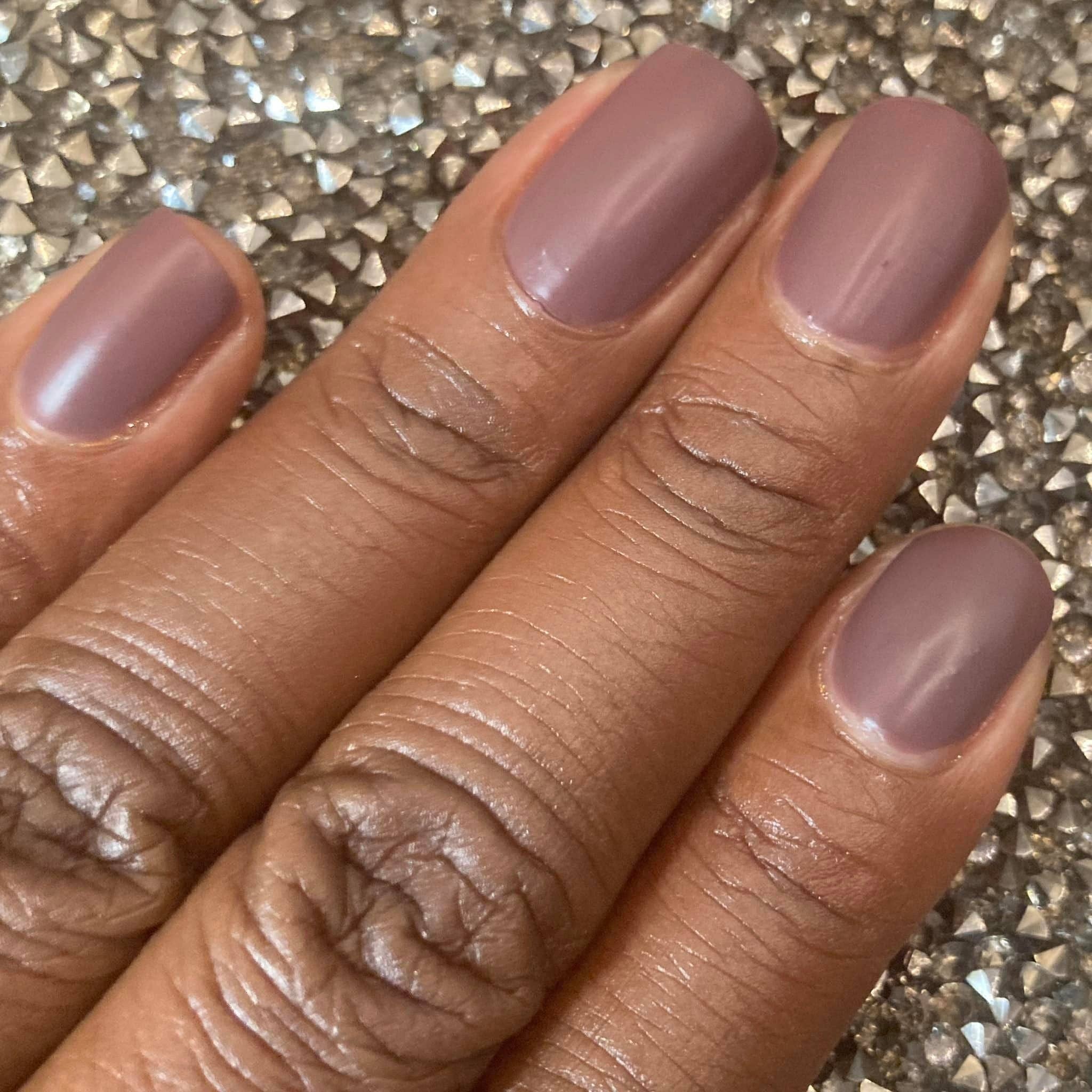 Astatine (At) Matte Brown Nail Polish