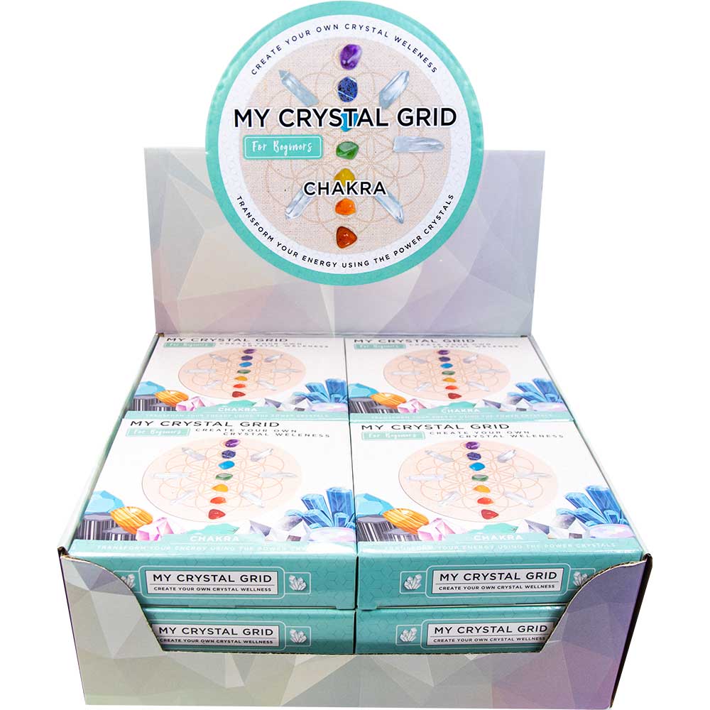 My Crystal Grid Kit w/ Gift Box - Chakra