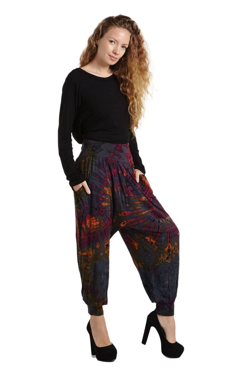 Tie-Dye Harem Pants (TH-695)