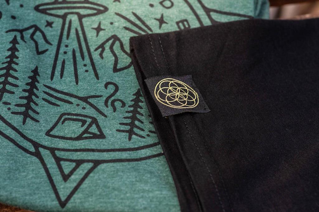 Lost Worlds Organic USA-Made Camping & Spiritual T-Shirt
