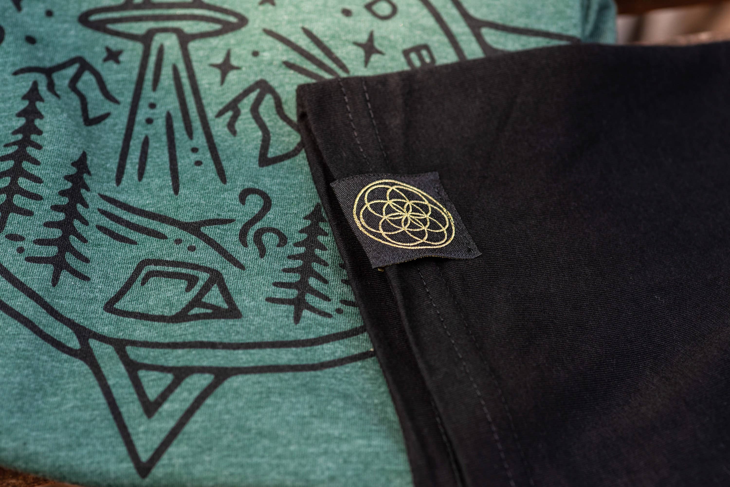 Lost Worlds Organic USA-Made Camping & Spiritual T-Shirt