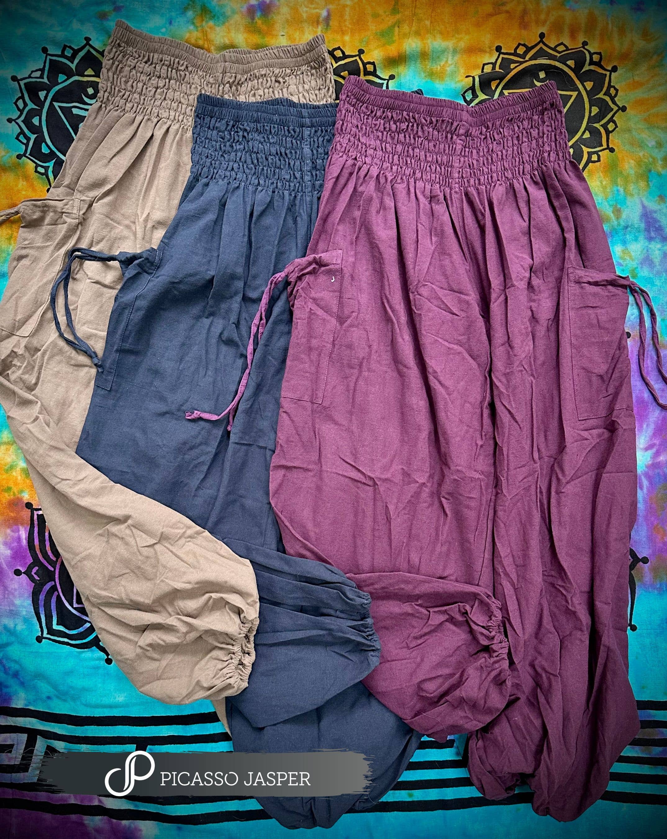 100% Cotton, Two Pocket Magic Pants