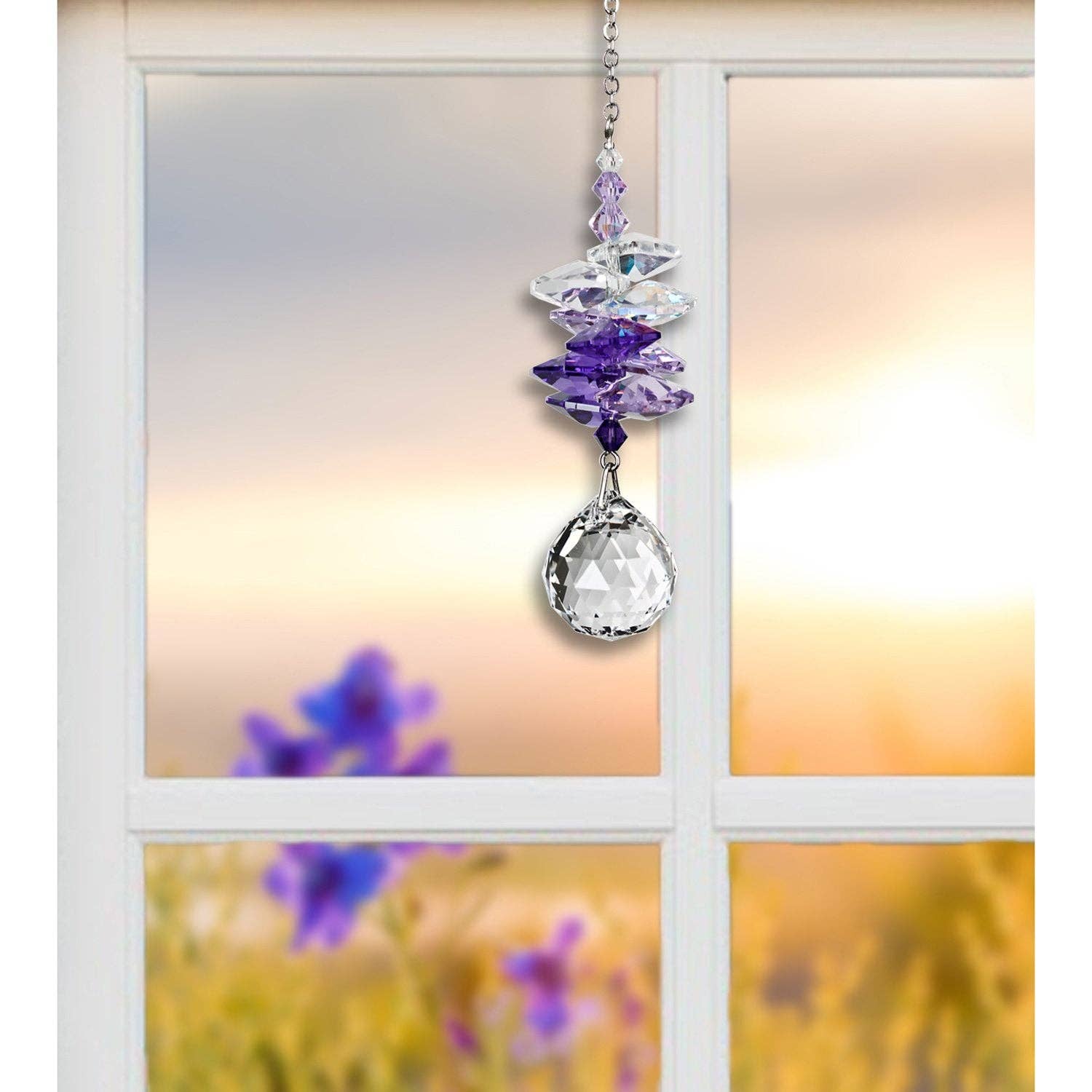 Crystal Sunrise Cascade™ - Purple