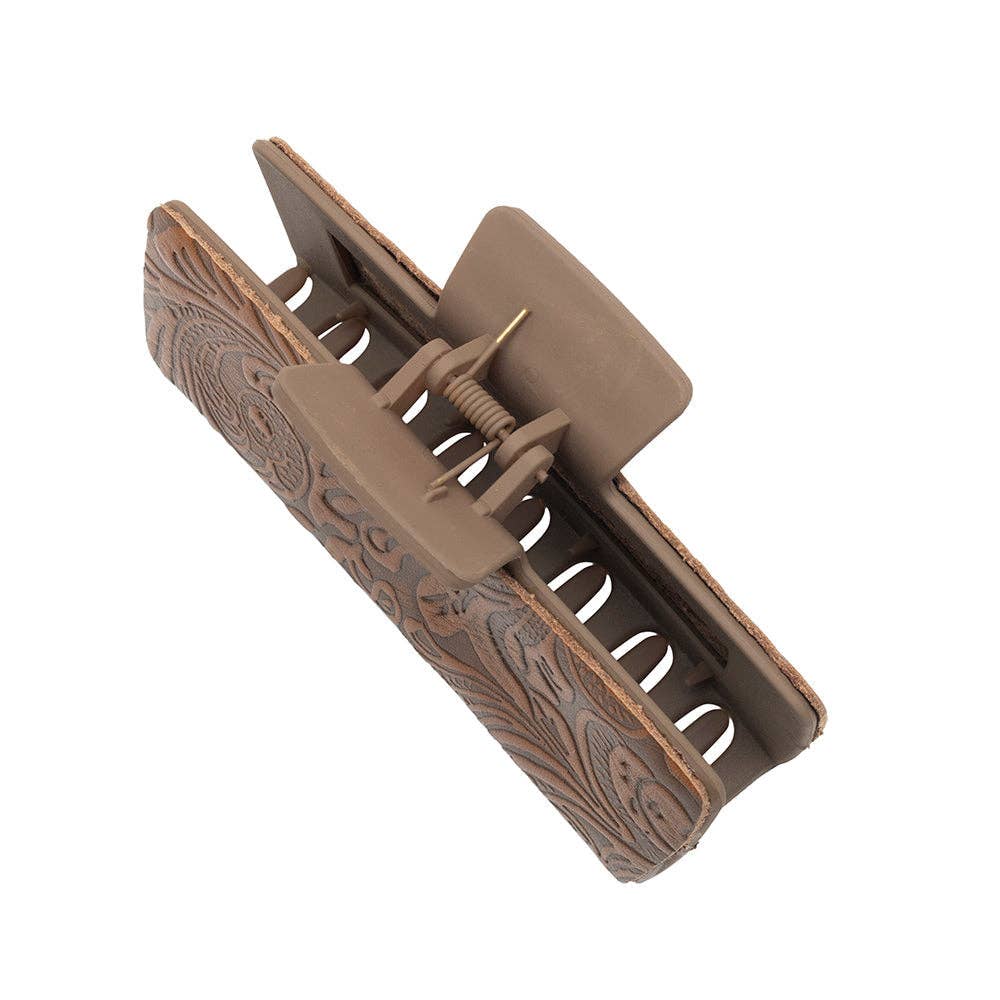 Blossom Ridge Hair Claw Clip Comb