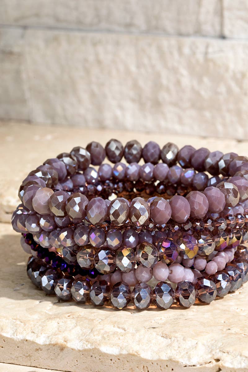 Mix N Match: Single Glass Bead Bracelet