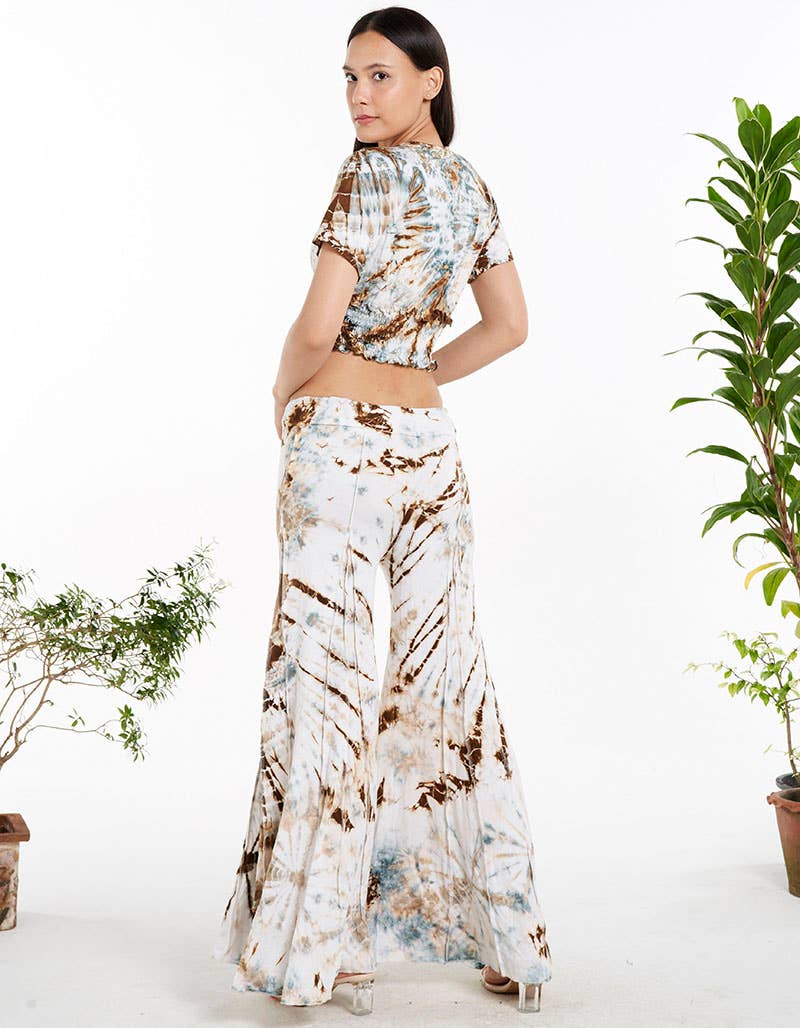 Tie-Dye Bell Bottom Pants (TH-1873)
