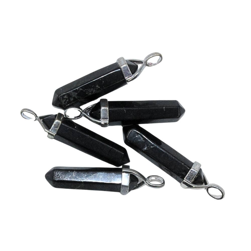 Point Pendant - Shungite