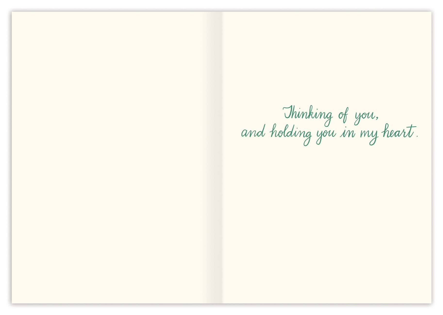 Ferns Sympathy Card
