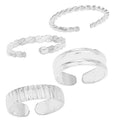 Single Sterling Silver Toe Ring